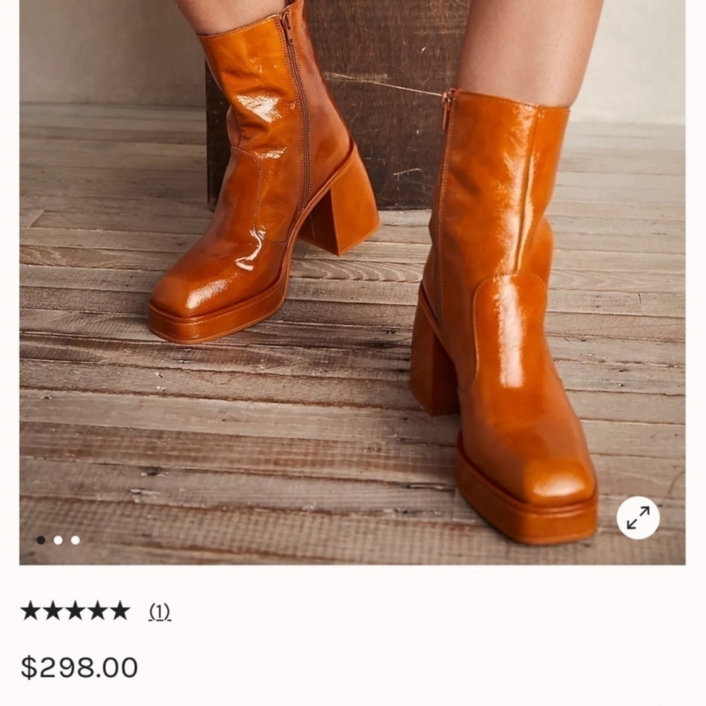 Free People Ruby Shine Platform Boot in Sedona